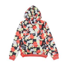 PIXEL HOODIE RED CAMO 