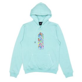 MAKE ART HOODIE TYFANY BLUE 