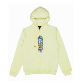 MAKE ART HOODIE TINDER YELLOW