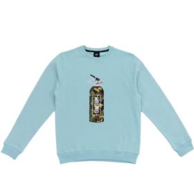 ON FIRE CREWNECK TYFANY BLUE 