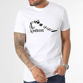 T SHIRT OCTOPUS WHITE