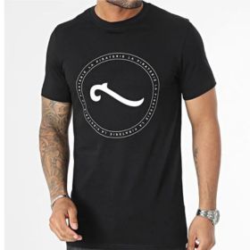 T SHIRT CIRCLE BLACK 