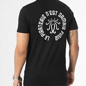 T SHIRT OCTOPUS BLACK