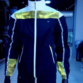 TRACKSUIT SKILLS  NAVY WHITE YELLOW