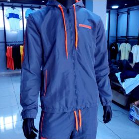 TRACKSUIT GREY ORANGE